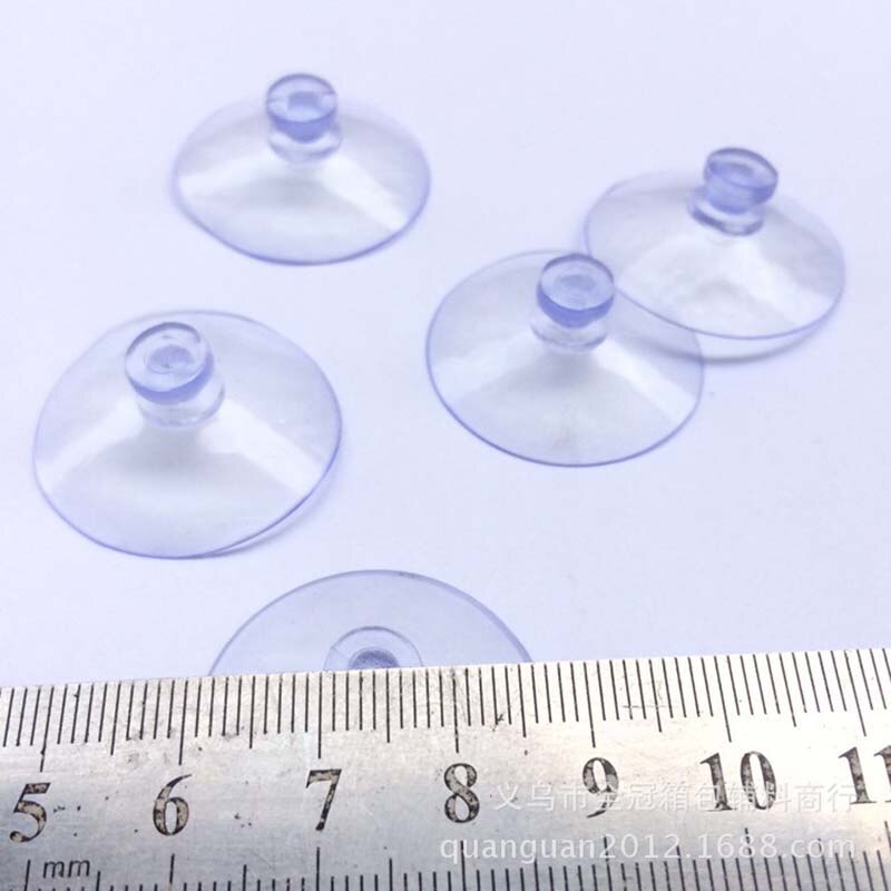 3/4/5,5 cm Starke Vakuum Saugnäpfe Saugnäpfe Pilzkopf Haken Aufhänger Klar Saugnapf Für Fenster Dekoration hochzeit Auto, 30Stck