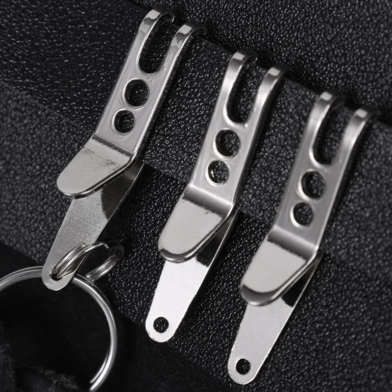 EDC Tasche Ausrüstung Tasche Suspension Clip mit Schlüssel Karabiner Clip draussen Quicklink Schlüsselanhänger Schlüsselaufhängung Tasche Clip Camping Gerät