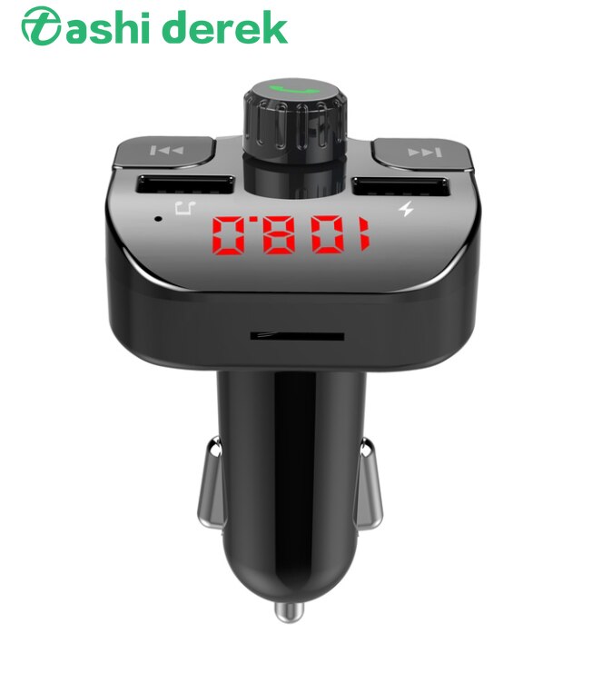 China Fabrikant G15 Draadloze Handsfree Carkit Dual Usb Charger Fm Modulator Bluetooth Auto MP3 Speler