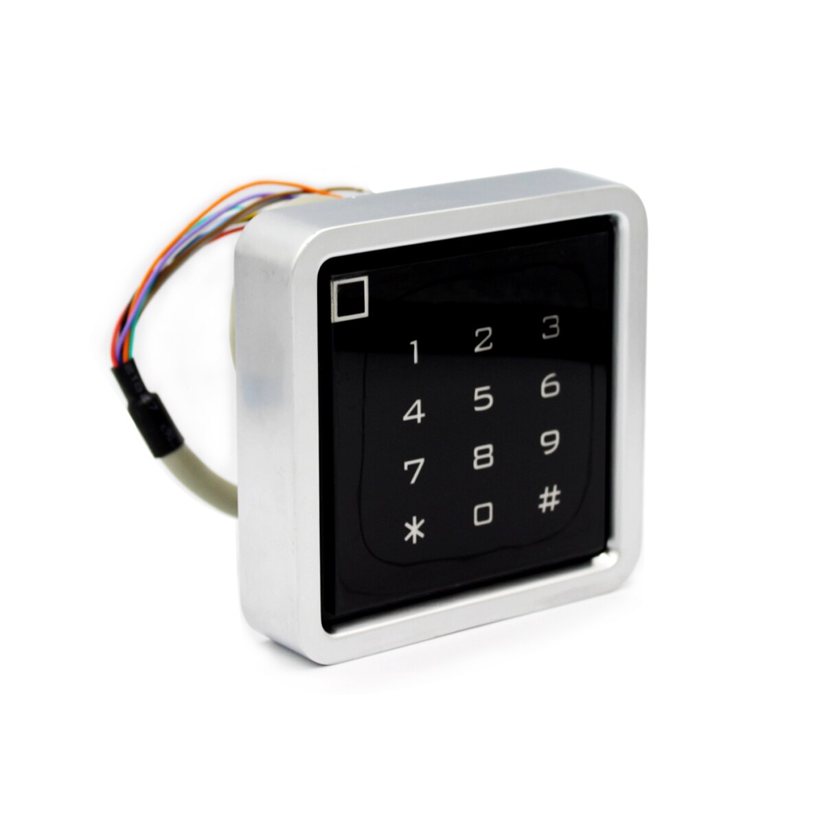 IP67 Waterproof Touch 125Khz 13.56MHZ Access Control RFID Door Access Control System Metal touch Keypad With 2000 Users: 13.56Mhz IC Version