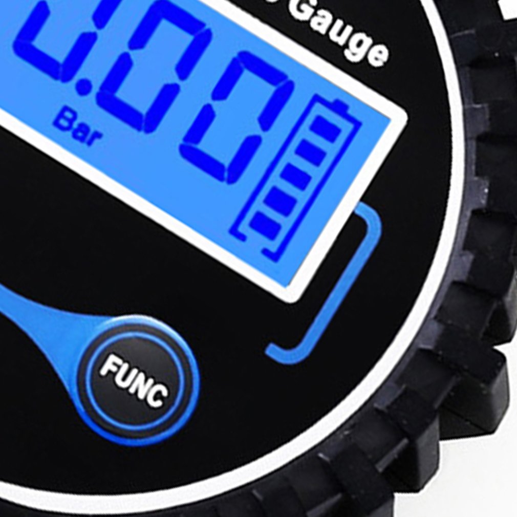 Thread Size Tire Pressure Air Tool Digital Display Head Tire Inflation Tool Digital Tire Pressure Instrument