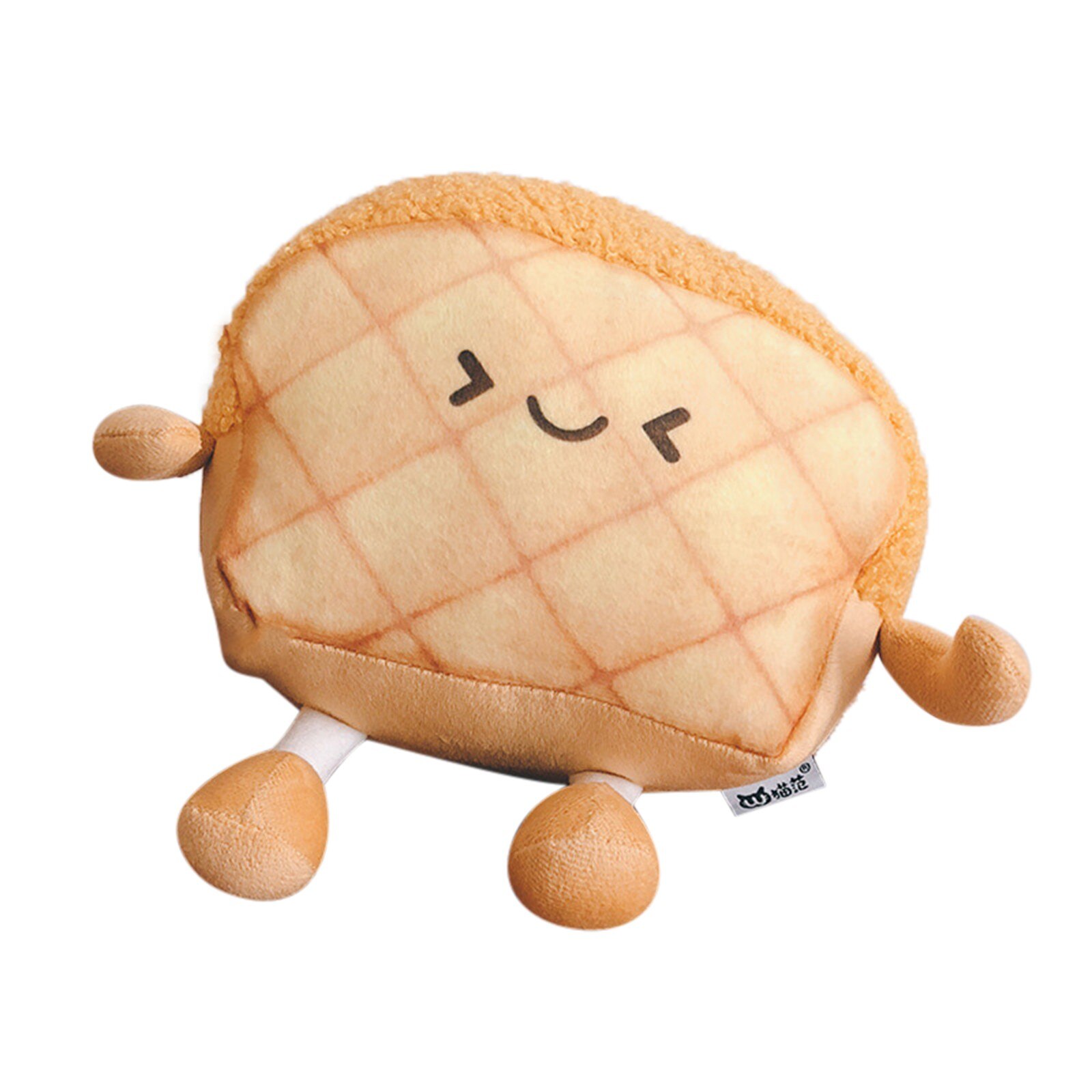 Oreiller en peluche pour pain grillé, jouet amusant, nourriture en peluche, Simulation de pain tranché, oreiller en peluche, décoration de chambre à coucher à la maison, # p4: K