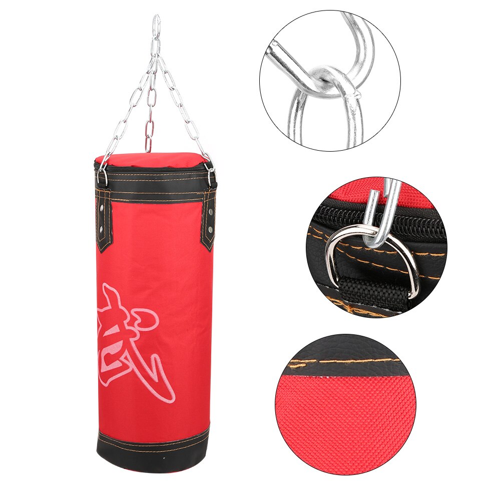 Enfants entraînement Fitness ensemble Sanda boxe gants suspendus sacs de sable 3 couches entraînement Fitness frappe goutte creux outils d'entraînement