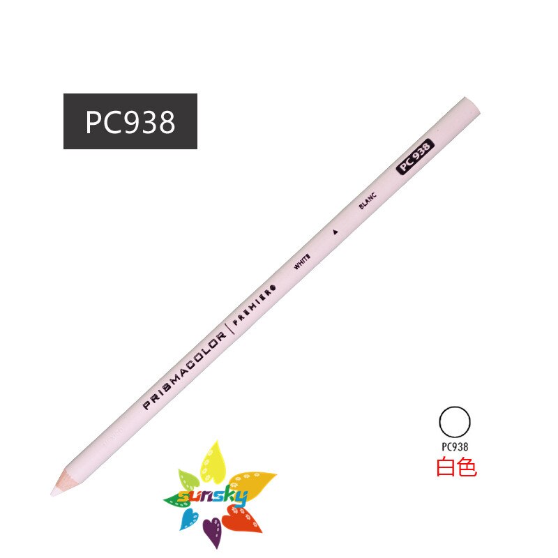 12PC USA Oily Colored Pencils Single Color PC927/938/1092/1093 Prismacolor Lapis de cor Colored PC935 PC1092 PC939 PC946 PC1082: PC938 12PC