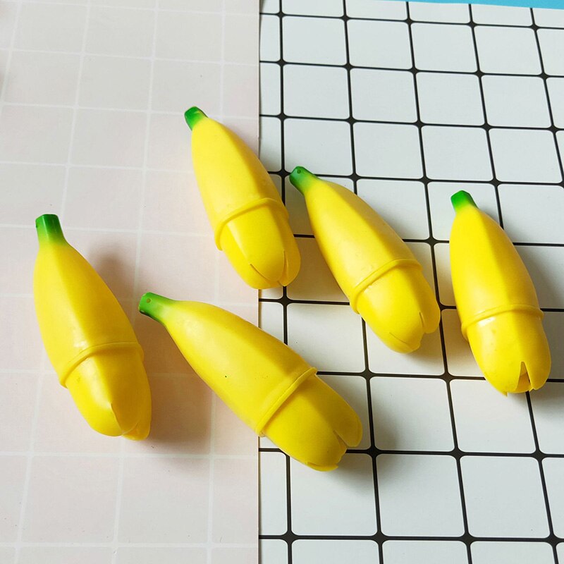 broma Shar Pei perro juguetes antiestrés juguete cachorro para niños bebé niño adulto apretando ventilación juguetes educativos: 5pcs banana toy