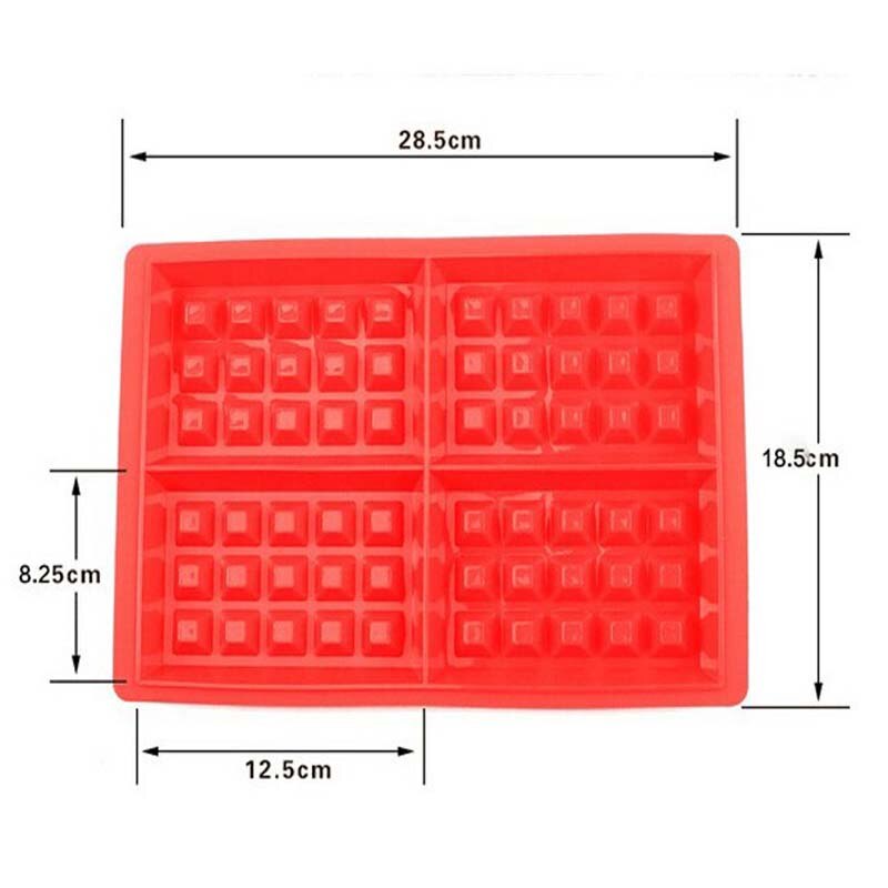 4 auch platz Simulation handwerk modell waffel handgemachte bilden schmuck zubehör kuchen bilden moldes para reposteria