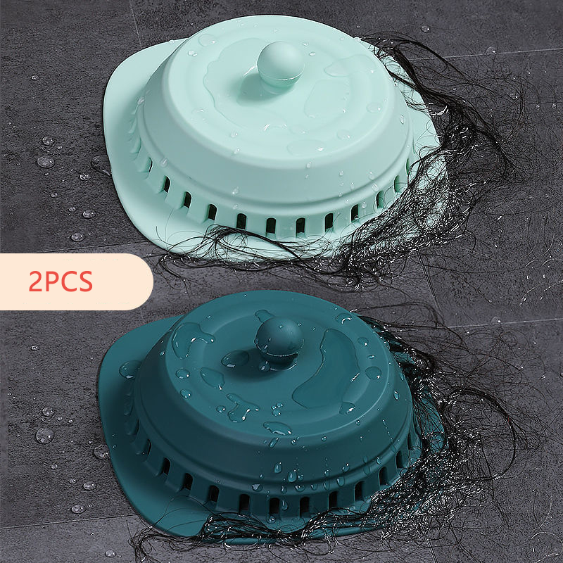 Juego de filtro de Gel de sílice para fregadero de baño, cubierta de drenaje de suelo de ducha Universal, evita la obstrucción del cabello, desodorante, accesorios de cocina: 1 style set