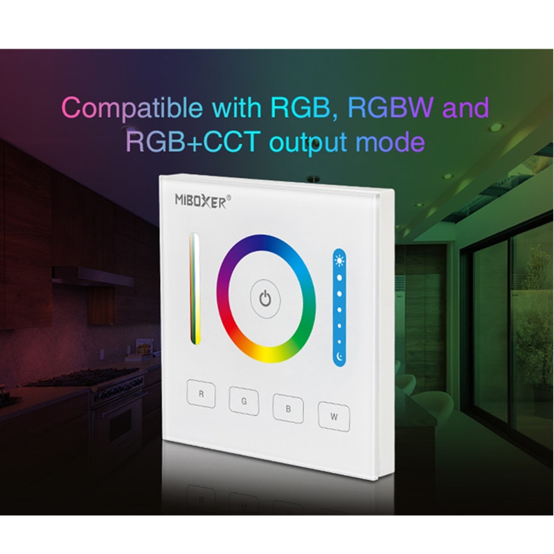 Miboxer  dp3 dali 86 rgb cct dimming panel berøringspanel lysstyrke smart ledet mørkere kontrolleren til ledet stripe