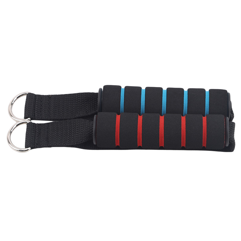 1Pc Tricep Touw Kabel Gehechtheid Handvat Bar Weerstand Gym Training Band D-Ring Lente Pull Touw Kabel Bar elastische String