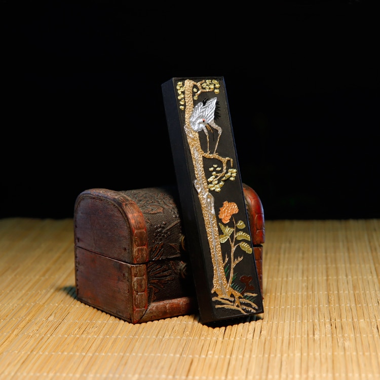 Sumi-e-tinta china tradicional, tinta sólida, caligrafía china, pintura china, Color negro, Song He Xia Ling