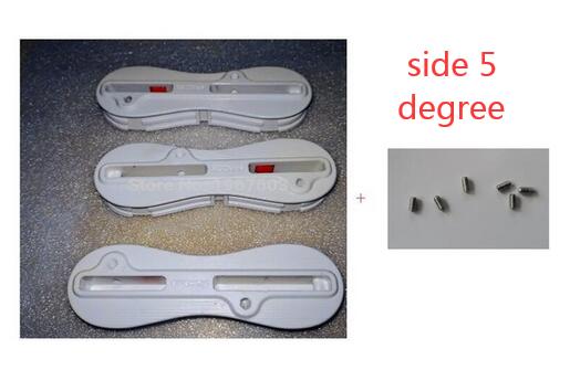 FCS II Surf Fin Plugs Surf Fin Box FCS 2 Fusion Fin Plug with screws 0 5 9 degree Surf Accessory: 3PCS white 5 degree
