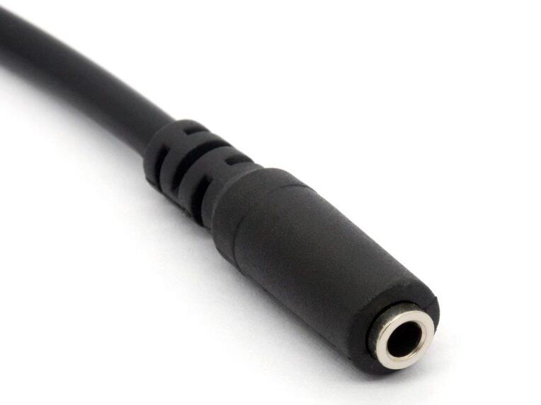 LBSC Micro USB Male to 3.5mm Female AUX Audio Cable Cord for Headset Adapter Active Clip Mic Microphone