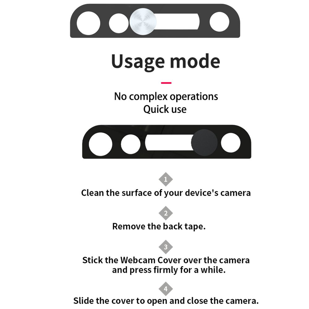 Accessoires Telefoon Lens Privacy Cap Front Camera Slider Webcam Cover Lens Sticker Voor Iphone X Xs 11 12 Promax Mini