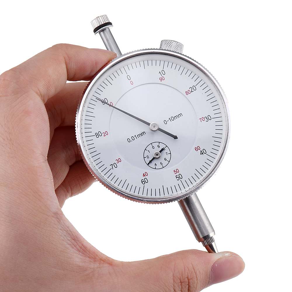 1 Pc 0-10MM Dial Test Indicator Lever Gauge Scale Meter 0.01mm Accuracy Level Gauge Scale Meter