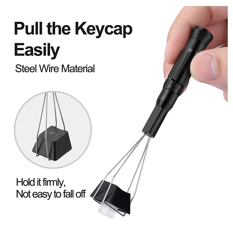 Keycap Abzieher 3-in-1 Multifunktions Mini Schraubendreher Keycap Entfernung Werkzeug Für Computer Mechanische Tastatur