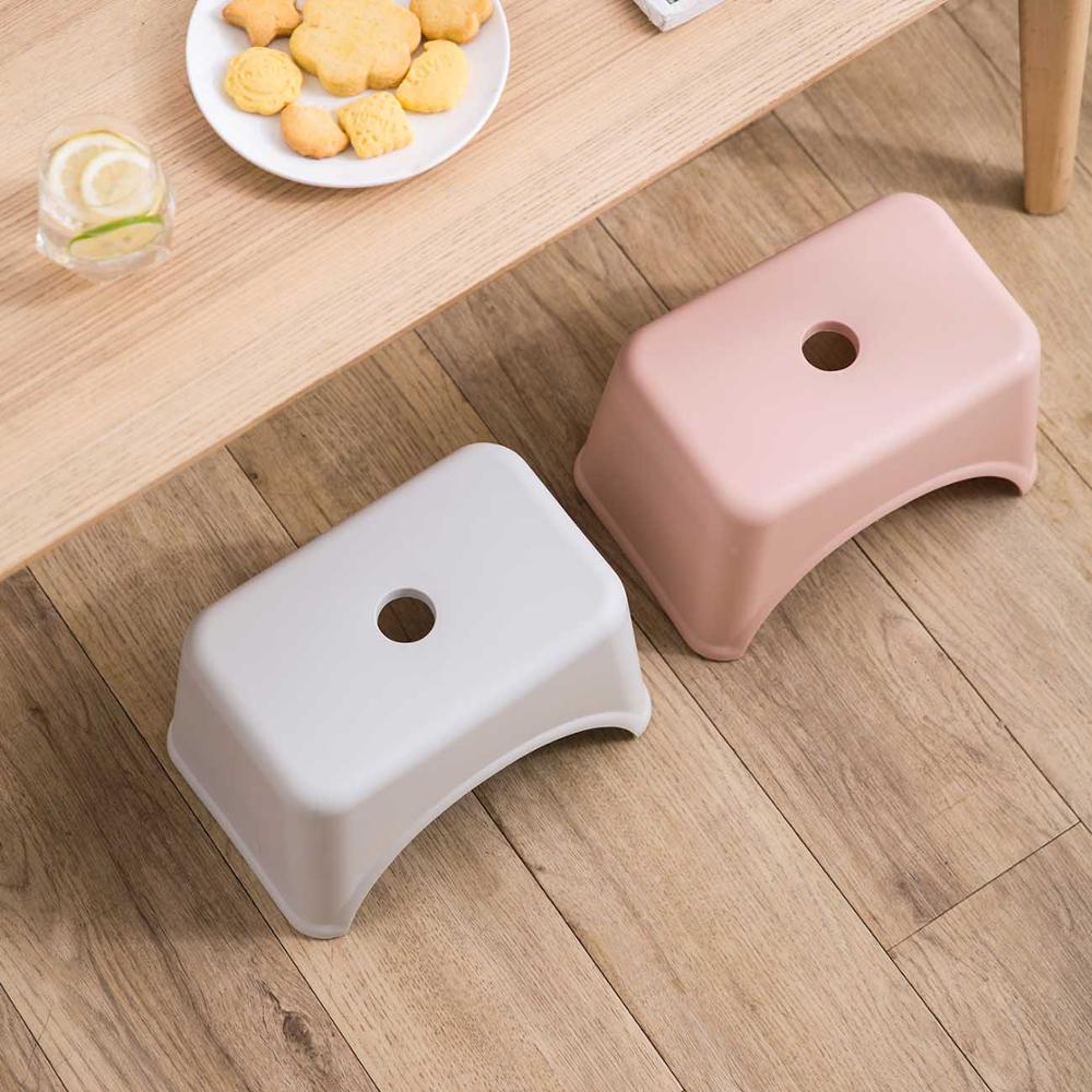 Dikker Plastic Vierkante Kruk kinderen Lage Kruk Woonkamer Kleine Bank thuis Volwassen Verandering Schoenen Kruk Kids