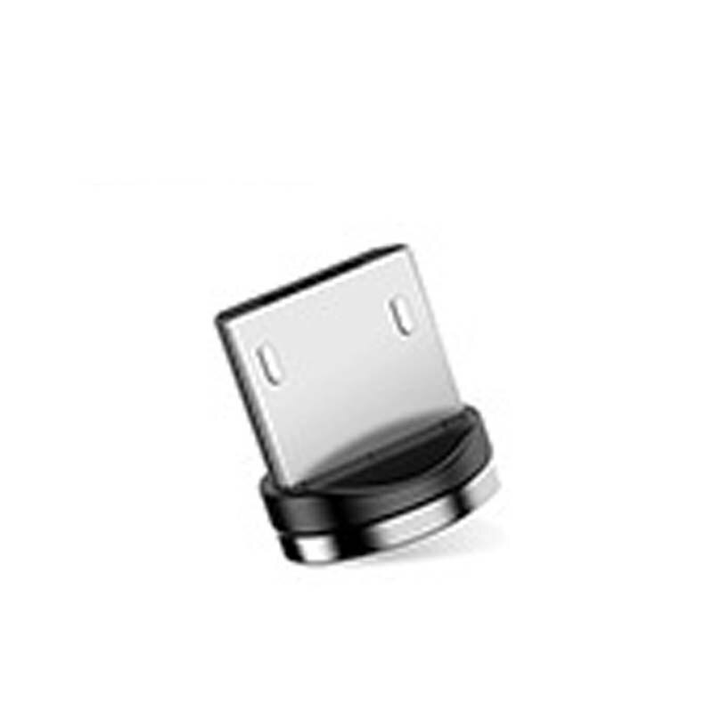 Baseus-cargador magnético para teléfono móvil, interfaz de dos imanes, usb tipo c, micro usb, accesorio de carga
