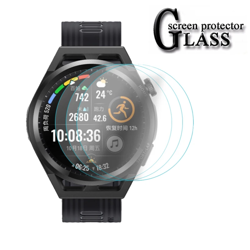 1-5 uds vidrio templado HD para Huawei Watch GT 2 3 GT2 GT3 Pro 46mm GT Runner Smartwatch Protector de pantalla película a prueba de explosiones