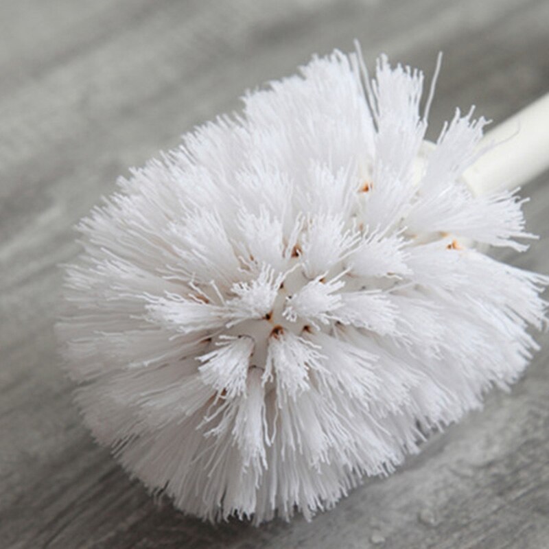 Toilet Brushes and Holders Toilet Bowl Brush with Holder Black for Bathrooms Modern Toilet Brush with Lid Longe