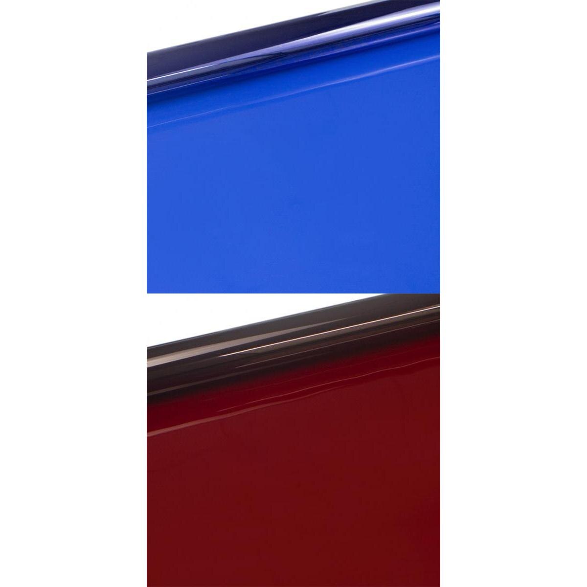 2x Gels de couleur en plastique papier filtre pour Flash-lumière caméra scène Studio lampe