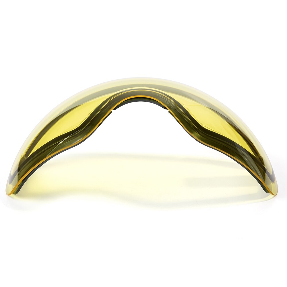 COPOZZ brand double brightening lens for ski goggles of Model GOG-2812 increase the brightness Cloudy night to use(only lens)