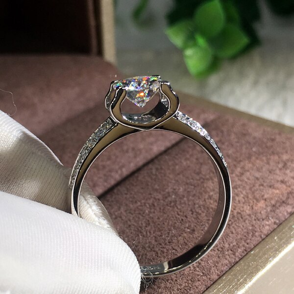 Huitan Klassieke Vrouwen Bruiloft Sieraden Ringen ... – Vicedeal
