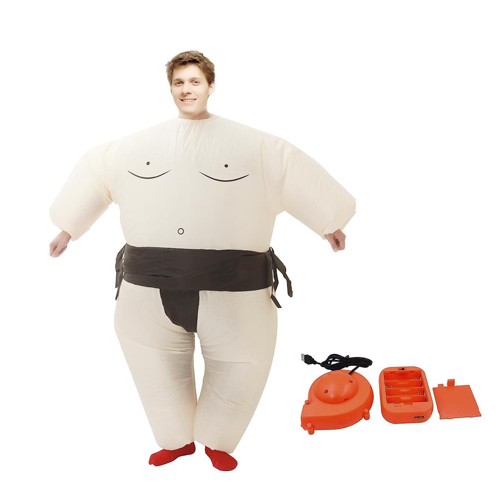 Japanese inflatable sumo clothing Sumo Inflatable Suit Funny Inflatable Costume for role-playing parties: Adult models