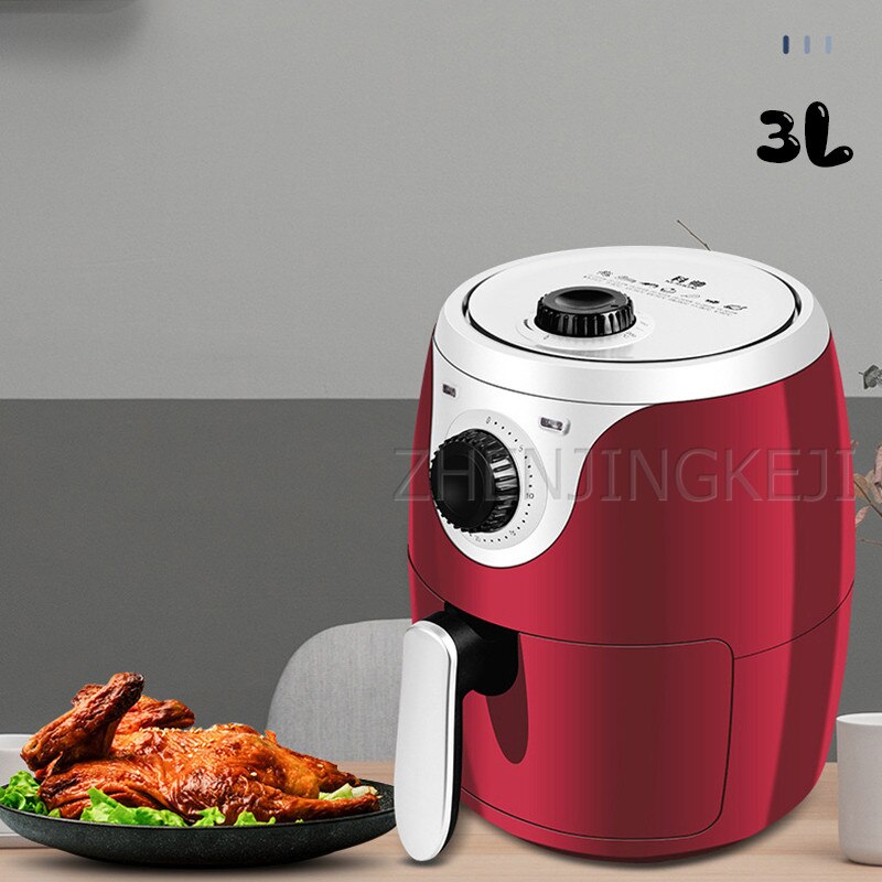 220V beztłuszczowa frytownica robić domu bez oleju mechaniczna elektryczna smażalnica bez tłustej dymu wielofunkcyjna frytkownica robić kuchni