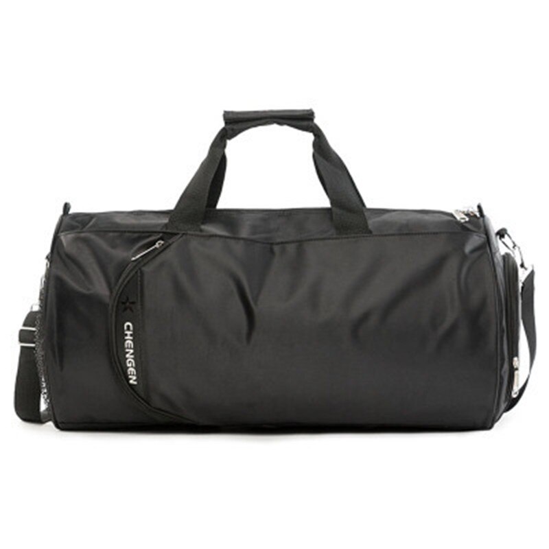 Sport Reistas Gym Zwemmen Strand Opslag Handtas Outdoor Reizen Weekend Tassen Mode Grote Capaciteit Handbagage Tassen: Black