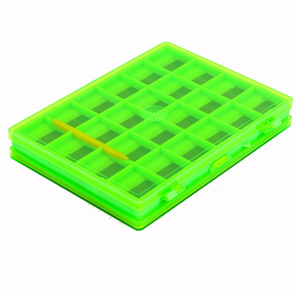 Fly Fishing Box Double Side Magnetic Fly Fishing Box Hooks Storage Case Holder with 44 Compartments