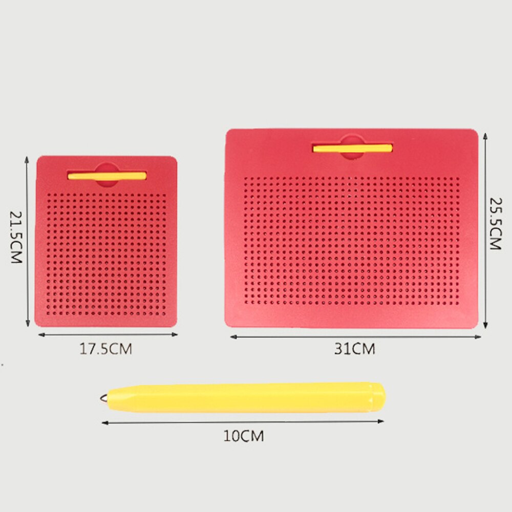 Giocattoli per bambini Tavolo Da Disegno Creatività Giocattoli Per I Bambini Sfera Magnetica Sketch Pad Tablet Tavolo Da Disegno Penna Stilo Magnetico Giocattolo Montessori