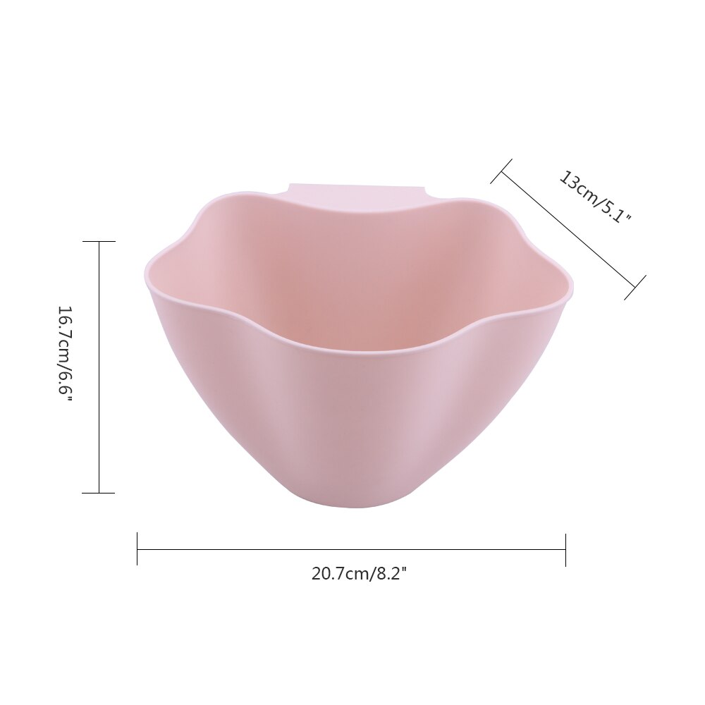 Youool Kitchen Cabinet Door Hanging Trash Garbage Bin Can Rubbish Container TOP Kitchen Tool Garbage Bag Wall-Mounted Trash Can