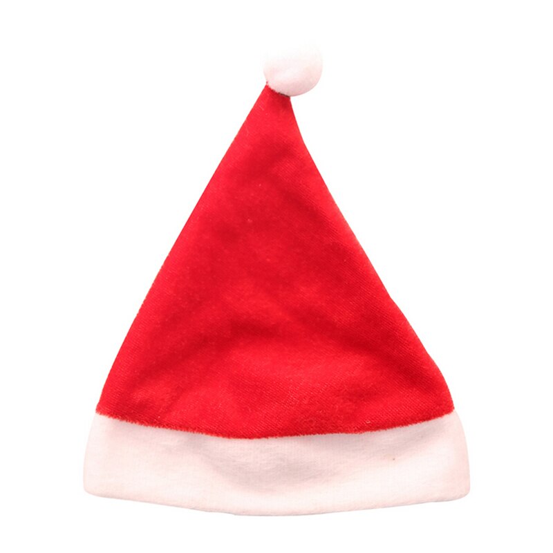 1pc mini nukkaa santa claus hattu christmas xmas apple top topper sisustus