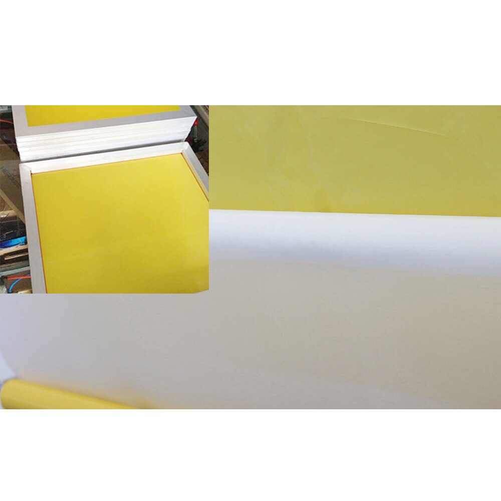 165T 420Mesh 31UM Yellow 1Meter Polyester screen printing mesh stencil fabric