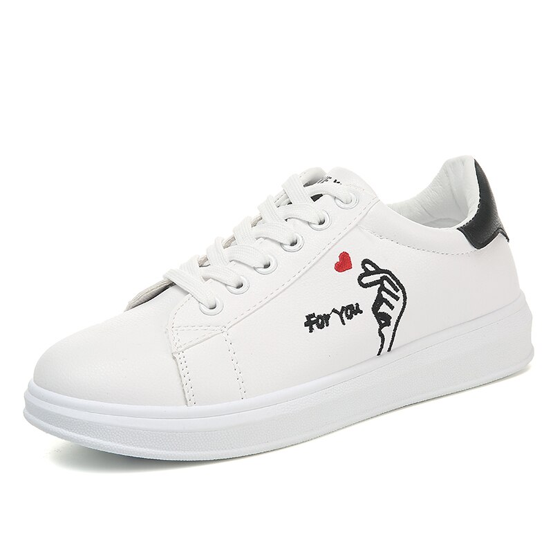 Women Tennis Shoes Tenis Blancos Sport Shoes Female Stability Athletic Fitness Flat Sneakers Trainers Gym Tenis Feminino 7: white black / 8