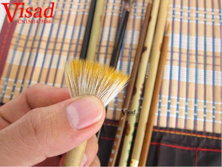 8 pcs/pack Chinese brushes pen artist painting supplies watercolor brush lian brush badger brush bristle