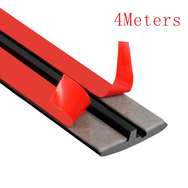 Auto 4 Meter Het Schuine T V Vorm Z Autodeur Afdichting Strip Epdm Rubber Geluidsisolatie Afdichting Seal Auto accessoires: IT