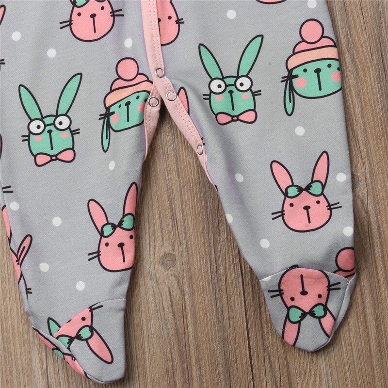 Pelele de algodón con capucha para bebé niña y niño, mono cálido, trajes de dibujos animados de animales bonitos para recién nacidos de 0 a 18 meses, novedad de