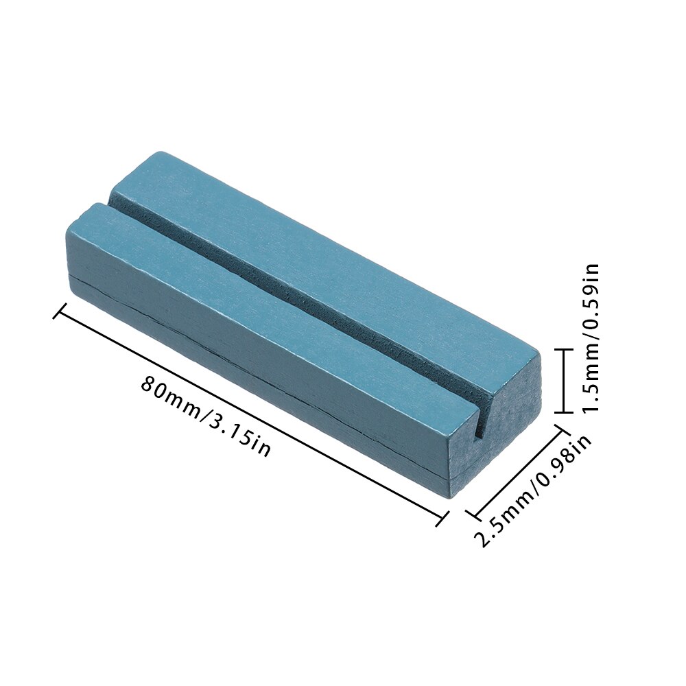 1Pcs Houten Foto Kaarten Display Stand Plaats Kaart Klemmen Stand Romantische Bruiloft Levert Tafel Nummers Houder