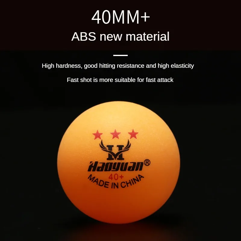 60 Stücke Professionelle 3 Sterne Tischtennisbälle D40 + mm 2,8g Neues Material ABS Kunststoff Ping-pong-ball Erwachsene Training Für Wettbewerb