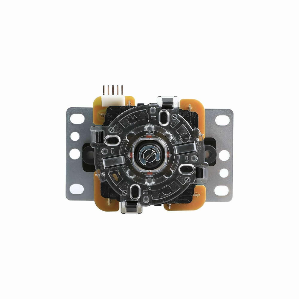 Sanwa JLF-TP-8YT-Joystick Arcade Original, 4 y 8 vías, ajustable, multicolor