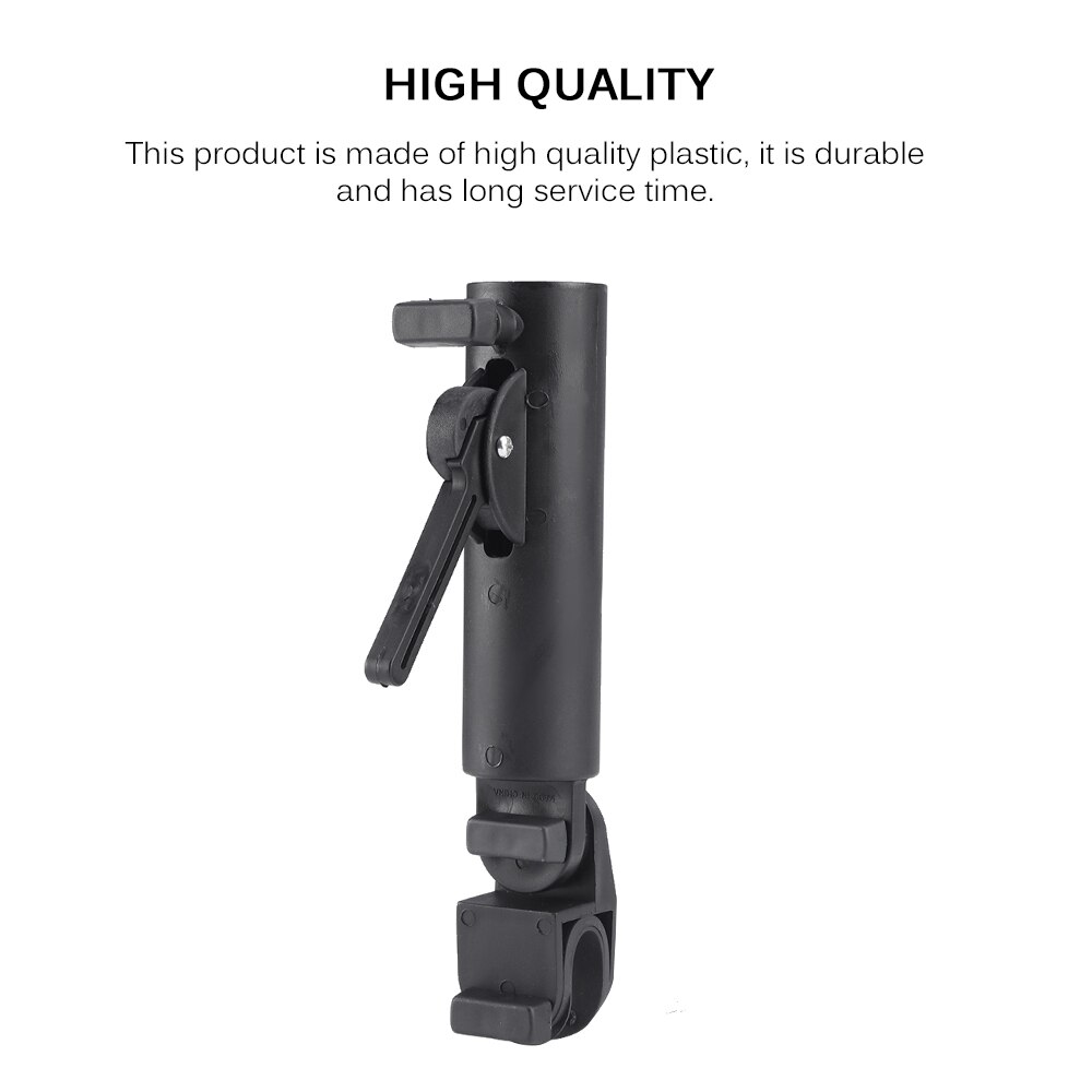 Trolley Double Lock Connector Adjustable Angle Lock Umbrella Stand Golf Cart Rotating Umbrella Stand Golf Umbrella Stand Golf