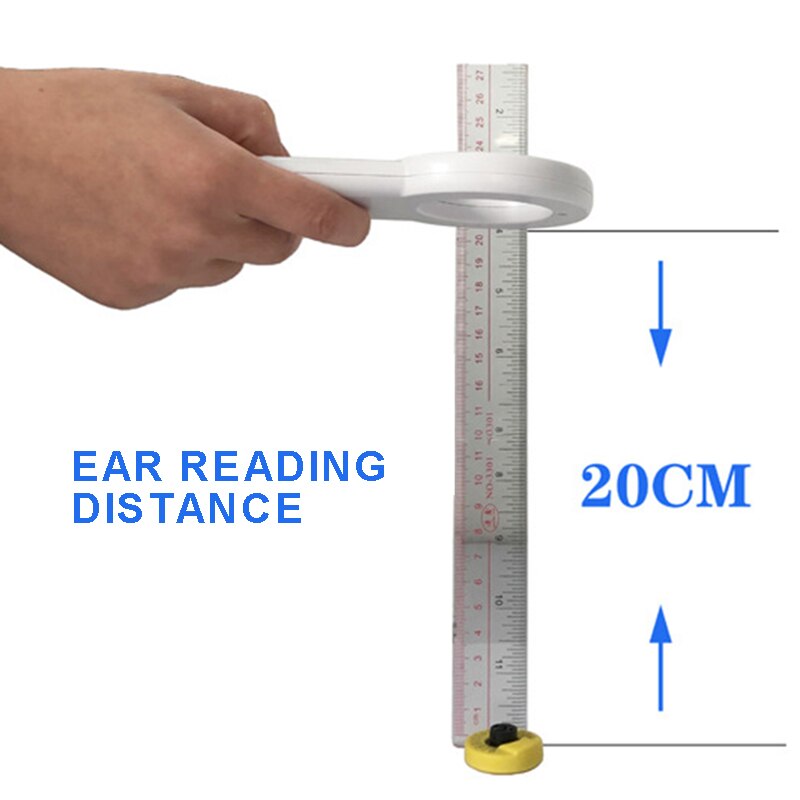 1pc White Universal 134.2Khz Handheld Animal Chip Reader Portable Pets Microchip Scanner for Dog Cat Horse