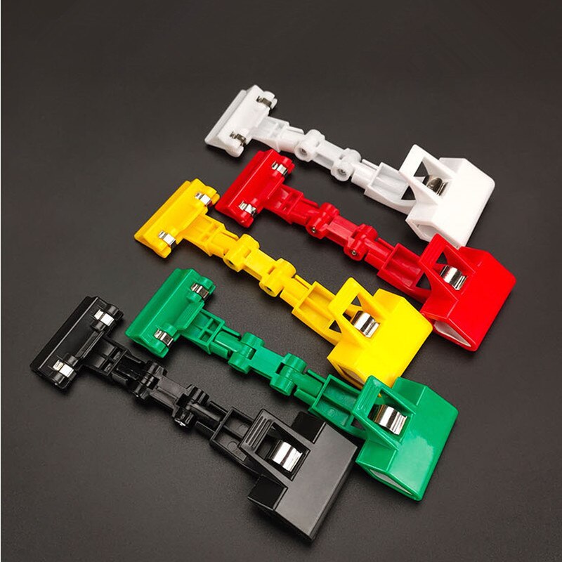 5 Pieces Supermarket Shelf Hotel Shop Plastic Price Paper Label POP Clip Tag Sign Holders Stand Clip