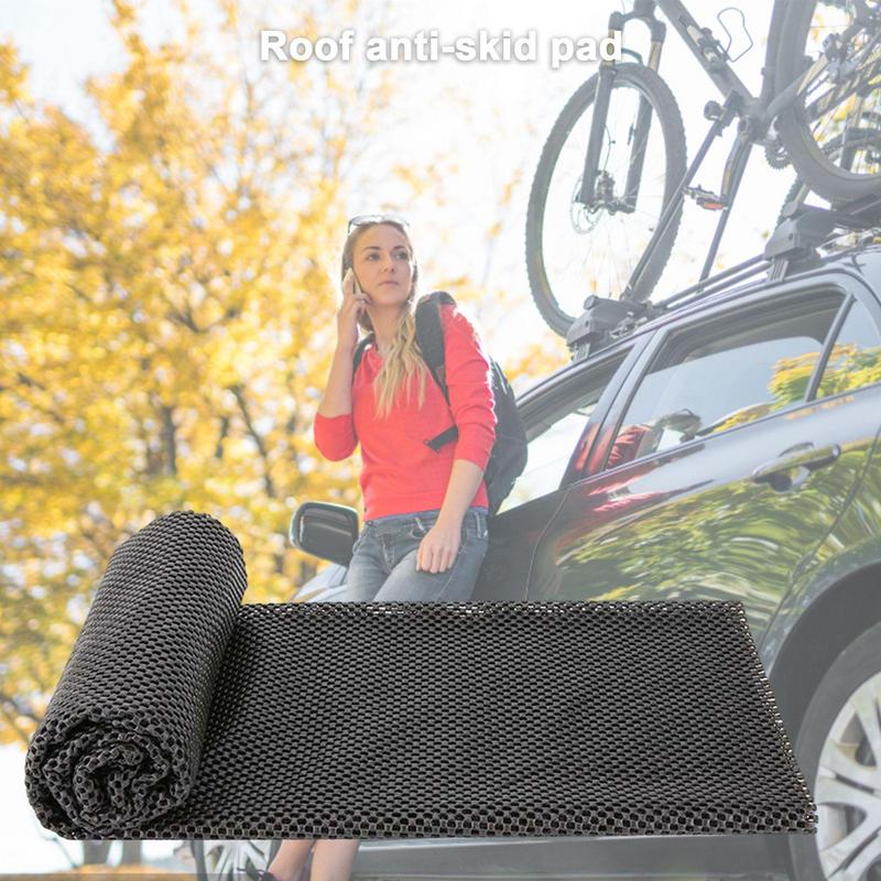 Carro antiderrapante esteira multiuso universal preto tapete de proteção pvc personalizado para carros caravanas uso anti deslizamento esteira táxi tronco