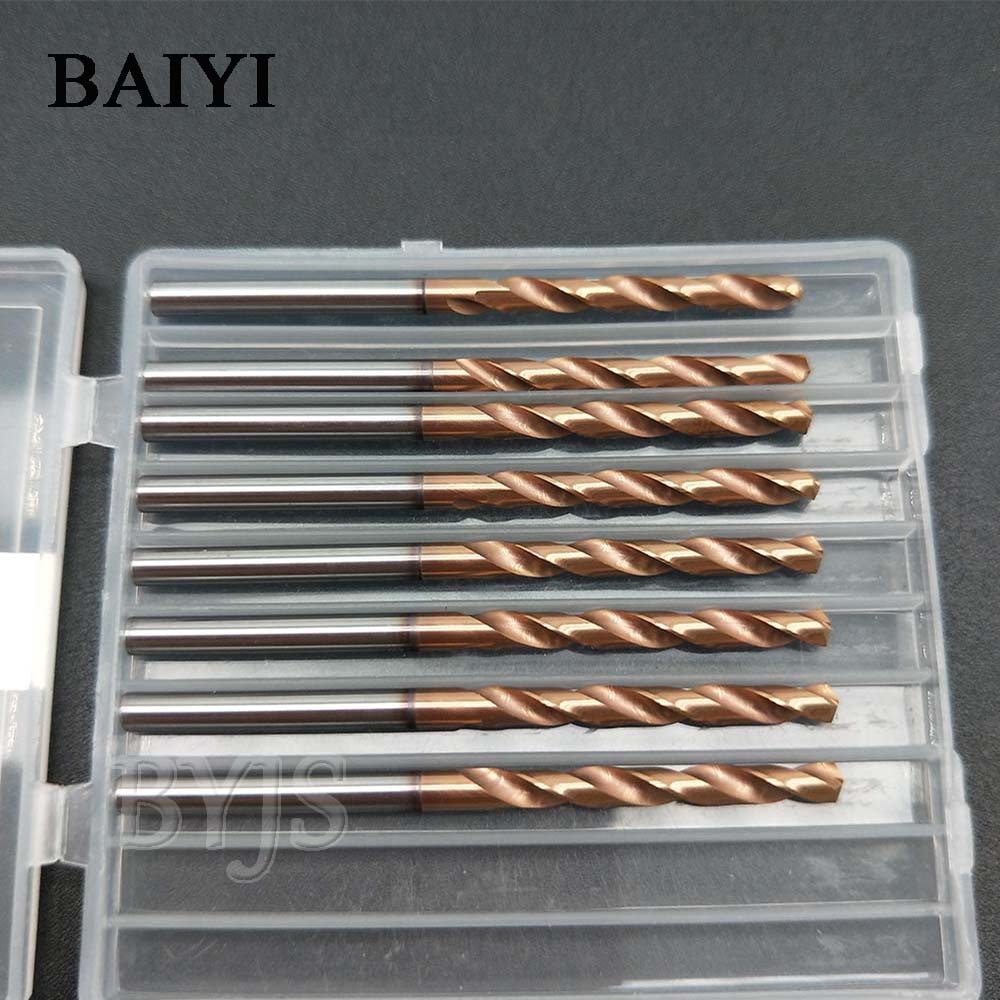 10pcs Carbide Alloy Drill Twist Coated Drill Bits ... – Grandado