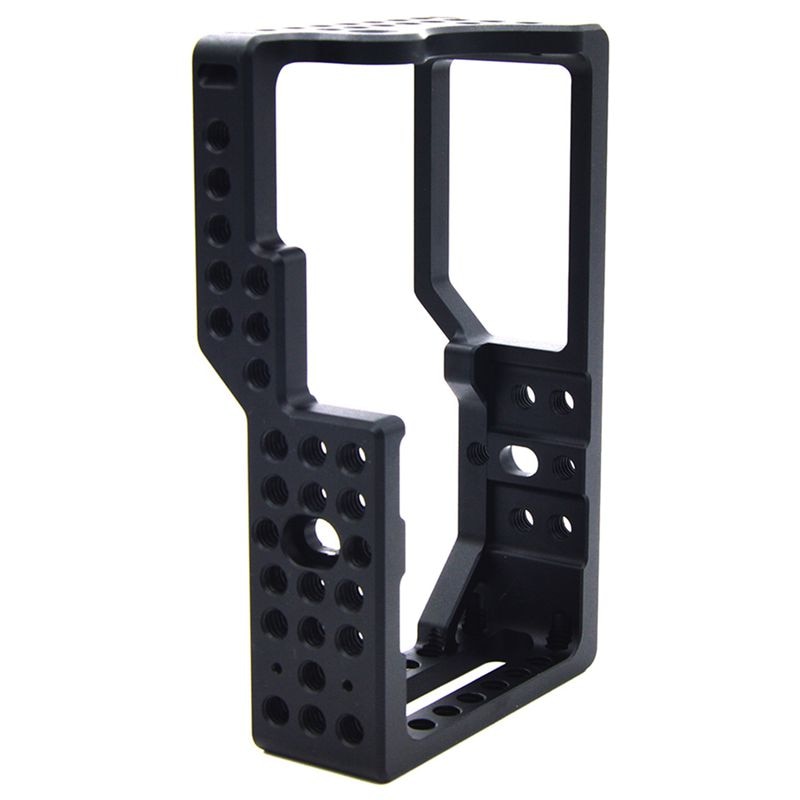Video Camera Cage Stabilizer Protector for BMPCC Camera to Mount Microphone Monitor Tripod LED Light