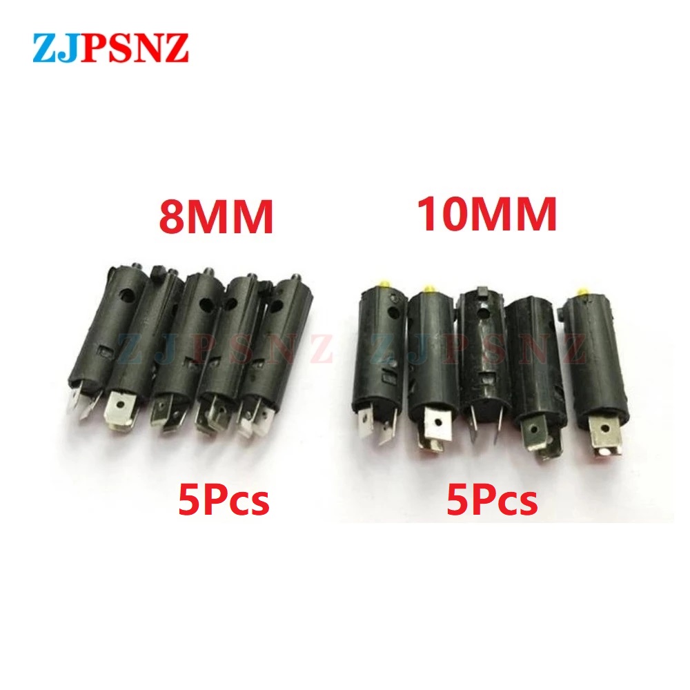 10Pcs 2Pins ATV Motorcycle Scooter Brake Light Control Switch 40x8mm 10mm Modified Brake Light Taillights Switch Clutch Switchs: 5Pcs 8mm 5Pcs 10mm