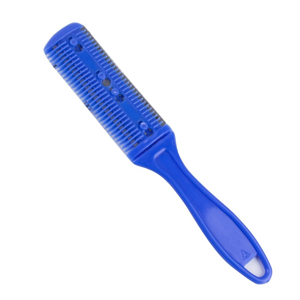 Razor Double Sides Hair Cutter Double-sided Cutte Comb Hair Clipper Barber Hair Shave Bangs Thin Hair Cutting Comb: White