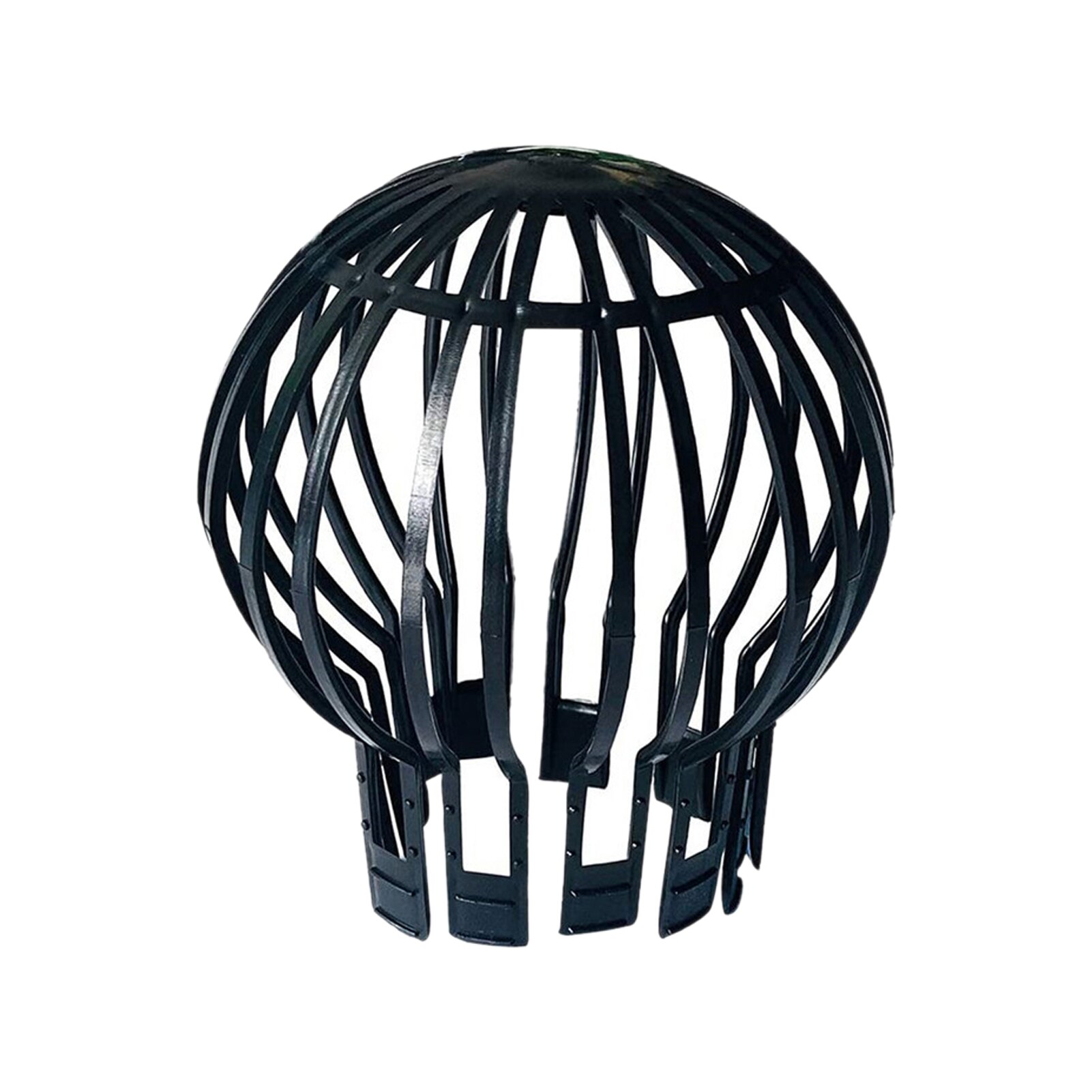 Gutter Guard Home Downpipe Black Garden Easy Install PP Debris Roof Drain Anti-blocking Strainer Leaves Protection Filter